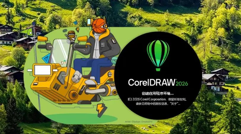 CorelDRAW Grарhics Suitе 2026 v27.1.0.25 x64 中文版-已激活CDR2026最新版